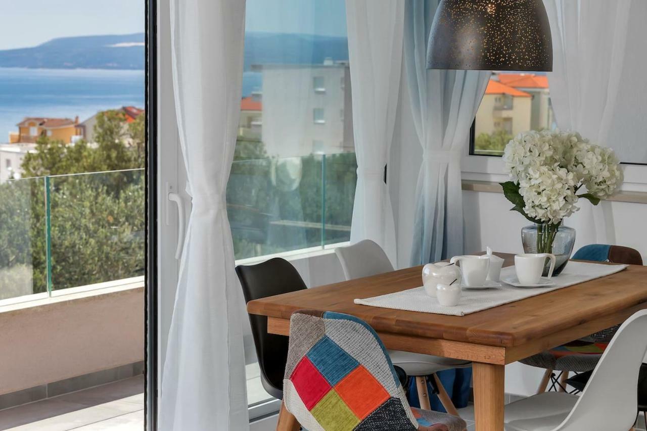 Charming Apartment Tissa With Sea View Makarska Kültér fotó